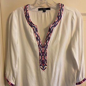 White Love Stitch size Small top